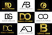 design a professional monogram or initial letter logo