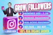 do marketing and grow instagram with real organic followers