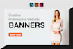 design website banner, custom banner, facebook cover