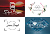 design luxury, signature, and jewelry logo