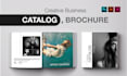 design premium professional business catalog or brochure in indesign