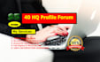 create 40 alive profile forum links for your website
