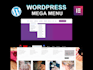 fix wordpress menu, mega menu, dropdown menu, mobile menu, ubermenu