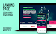 design and develop high converting landing page