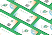 do unique minimalist, smart business card design for you