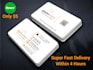 create 4 different business card design within 5 hours