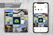 design social media posts, banner ads for instagram, facebook or linkedin