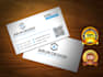design creative minimalist business card