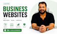 build a complete custom website or business web application
