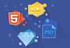 build responsive html from psd
