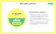 do submit your site to 40 galleries website