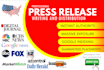 write press release and do press release distribution