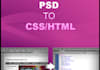 convert your PSD into css html tableless code fast