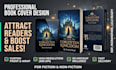 design a professional book cover for amazon, ingramspark, lulu