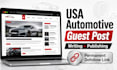 write and publish a USA automotive guest post with backlink
