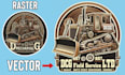 do vector tracing, vectorize image, logo to vector file
