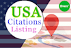 do USA local citations business listing or seo backlinks