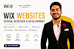 design a wix website or wix studio website