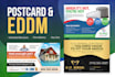 design sales driven direct mail eddm, postcard, mailer, and flyer