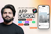 design mobile app, web app, dashboard website UI UX in figma