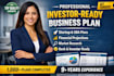 write a professional investor ready business plan