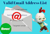 collect targeted database email address list