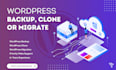 backup, clone, update or migrate your wordpress website