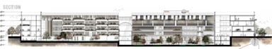 render architecture elevation and sections