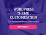 do wordpress theme customization as per the requirements