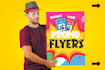 do creative promo flyer design
