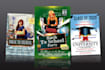 create back to school flyer or graduation party flyer