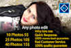 do professional  photoshop editing, photo retouching,