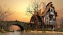 create 3d illustrations, background scenes