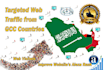 send real web traffic visitors from gcc countries