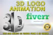 make 3d logo animation