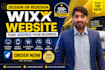 design wix website, redesign wix website, or build wix landing page