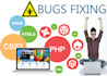 do bug fixing, speed optimization, remove malware