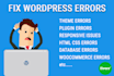 fix wordpress website issues and  woocommerce issues