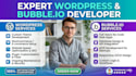make wordpress website by theme and plugin installation