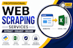 scrape data from any website and deliver clean excel or CSV files