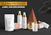 design awesome package box and label design