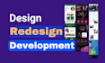 build squarespace, wix studio website design, redesign, landing page