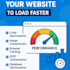 optimize your website to load faster and boost performance