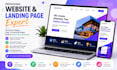 create landing page and website for business