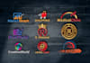 design eye catching 3d logo