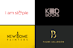 design modern brand logo, brand identity