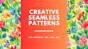 make fabric textile prints, seamless print pattern design