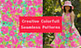 make fabric pattern, textile printing pattern design