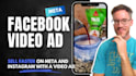 create a facebook video ad for your product