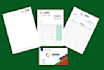 design letterhead, invoice and waybill